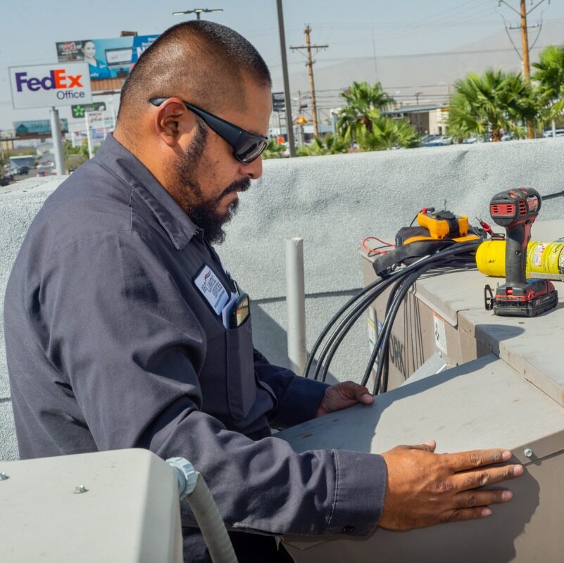 Quality HVAC Repair and Maintenance Services in El Paso, TX in action